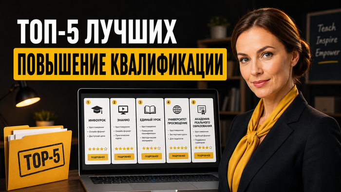 ТОП-5 лучших направлений для повышения квалификации учителей английского: как выбрать без лишней траты времени